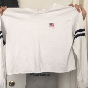 Crop top long sleeve